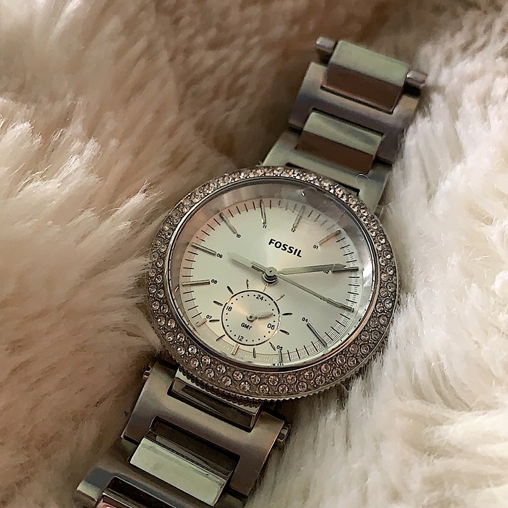 FOSSIL silver watch